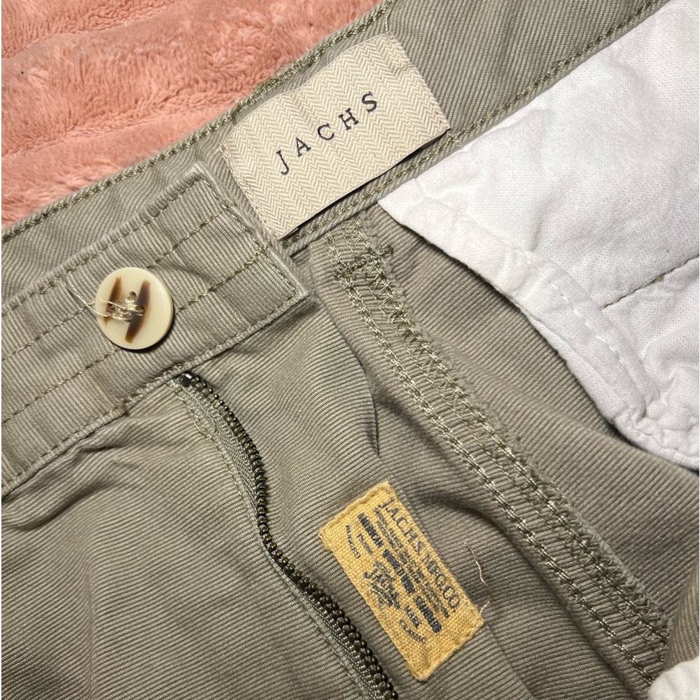 JACHS men’s green cargo shorts